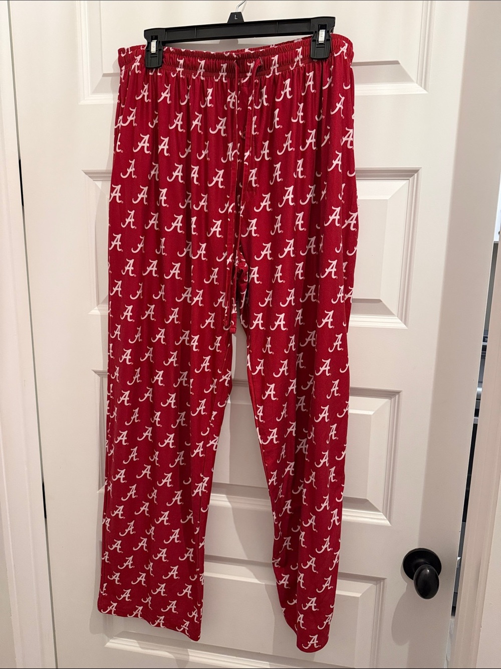 Alabama Crimson Letter 'A' Red Lounge Pants